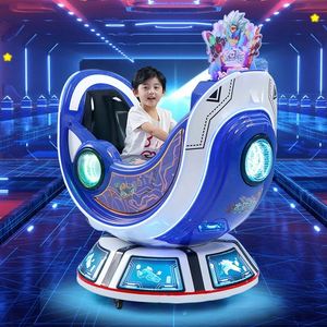 Gran Oferta: Máquina de Columpio Interactiva 4D para Niños con Monedas, Vehículo Espacial, Juegos Mecánicos para Niños - Product Image 4