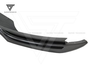 ลิ้นหน้าคาร์บอนไฟเบอร์สำหรับ <span class=keywords><strong>Audi</strong></span> TTS <span class=keywords><strong>MK2</strong></span> <span class=keywords><strong>S</strong></span>-<span class=keywords><strong>Line</strong></span> ปี 2008-2014 รุ่น Advance Step Style - Product Image 4