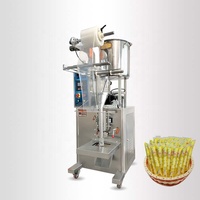 Machine de remplissage et scellage automatique, appareil vertical en gelée, glace, nouée, miel, lait, bâtonnets, emballage de liquide, ml