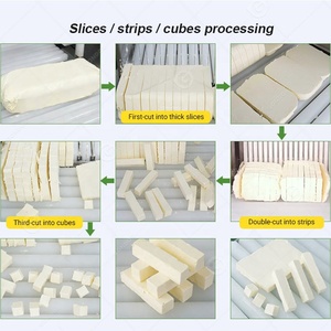 Macchina Tagliatrice Automatica per Mozzarella, Attrezzatura Industriale per il Taglio del Formaggio - Product Image 3