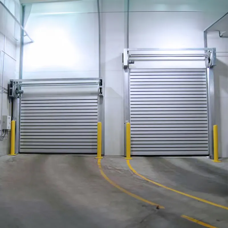 Factory Direct Sales Cheap Turbo Hard Fast Rolling Shutter Door High Speed Automatic Lift Doors