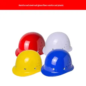 LX ABS موقع البناء بمعيار وطني على شكل حرف V قبعة واقية صلبة صيفية جيدة التهوية قبعات صلبة سميكة - Product Image 6