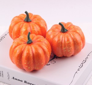 Top Mini zucche artificiali decorazioni di Halloween zucche per il giardino di casa - Product Image 5