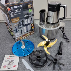 <span class=keywords><strong>Hachoir</strong></span> à viande électrique Hoffmans au design moderne, 1200W, <span class=keywords><strong>bol</strong></span> en acier inoxydable de 3L, 3 boutons de vitesse, hachage efficace pour le Nigéria - Product Image 2