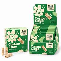 Boîte de présentation PDQ personnalisée avec logo, boîte pliable prête à l'emploi pour les étagères des magasins de détail, boîte d'emballage pour filtres à cigarettes en multi-pack de 100 pièces