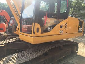 PC200-7 Komatsu รถขุด20ton 2019ปีสำหรับขายใช้งานดีราคาต่ำสุดใช้น้ำมันต่ำใช้งานง่าย