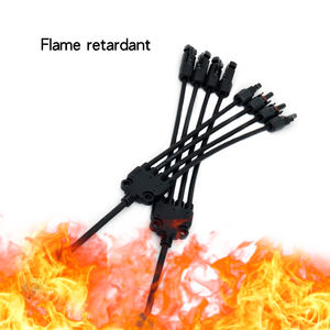 Conectores solares de 10AWG Y rama 1 macho a 4 hembra Cable precableado M/<span class=keywords><strong>FFF</strong></span> & <span class=keywords><strong>F</strong></span>/MMM Cables de extensión de panel solar IP68 - Product Image 5