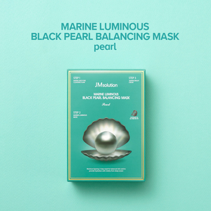JMsolution Black Pearl Korean Luminous Sheet Mask With Pearl <strong>Extract</strong> &amp; <strong>Seaweed</strong> Made In Korea K-Beauty - Product Image 6