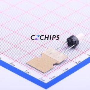 SKRGARD010 Tactile Switch Through hole Component (THT) Switch Single Pole Single Throw Round Button Through Hole 9.5mm - Product Image 2