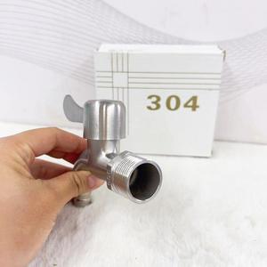 Robinet de machine à laver Tenglida en acier inoxydable 304, entrée 6/8, monocommande, noyau en laiton, montage mural, eau froide - Product Image 2