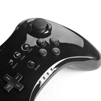 Control Inalámbrico Clásico Pro, Joystick, Gamepad para Nintendo Wii U Pro con Cable USB, Gamepad para Wii