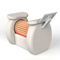 Appareil de massage corporel sculptant, drainage lymphatique, rouleau rotatif à 360°, rouleau lymphatique, rouleau de massage lymphatique, chaise de massage