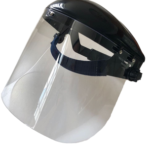 Visiera Protettiva Verde OEM LOTO per Protezione durante la Molatura, Realizzata in Tessuto Resistente - Product Image 1