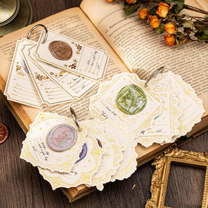 10/Pack Cartes d'illustration <span class=keywords><strong>de</strong></span> peinture Alien Fire estampillées Daytime Wanderer Series - Product Image 2