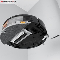 Robot Vacuum Cleaner Multifungsi dengan Navigasi Lidar, Wifi, dan Pembersihan Baterai Otomatis