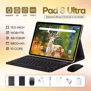 Tablette tout-en-un Pad 8 Ultra 5G |   Tablette éducative pour enfants 13'' FHD 10 cœurs 16 Go + 1 To 8800 mAh avec déverrouillage facial et GPS, écran partagé - Product Image 5