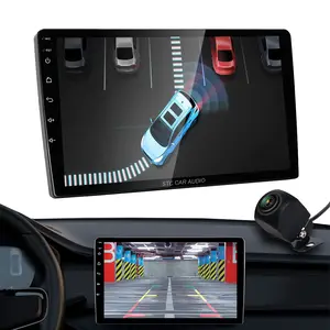 Reproductor de dvd para coche, Radio HD 1080, estéreo, ajustable, marco de pantalla de 10 pulgadas, sistema android, para niños, mercedes benz w204