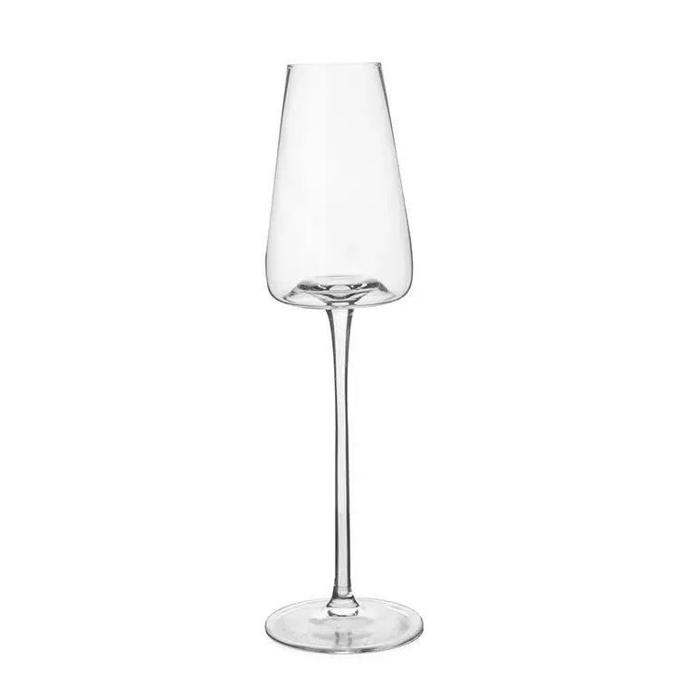 handmade champagne glasses 9oz thin leg crystal champagne glass goblet gift home hotel