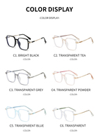 Nouvelles Lunettes de Lecture Anti-Lumière Bleue Style Coréen, Monture Carrée Classique Rouge Unie, Légères, Unisexe, Idéales pour Visages en Forme de Diamant