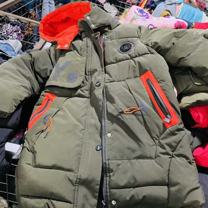 Wholesale SecondHand Ladies' Padded down Jacket Cotton Material Brand