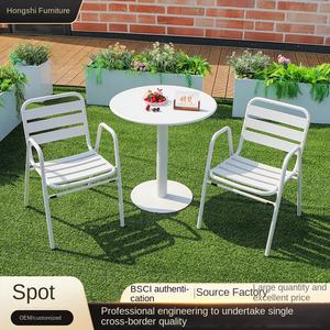 طاولة تخييم خارجية قابلة للطي من الألومنيوم خفيفة الوزن ومتينة وعصرية مع مجموعة وسائد - Product Image 3