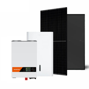 ขายตรงจากโรงงาน ระบบกักเก็บพลังงานภายในบ้านแบบโมโนคริสตัลไลน์ 51.2v 48v 5KW 10KW 15KW แบบออนกริดและออฟกริด - Product Image 2