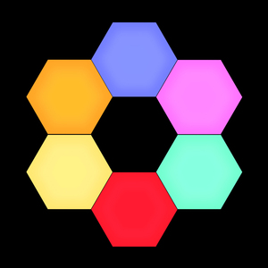 Hiện đại nhựa RGB Hexagon Bảng điều chỉnh Neon đêm đèn <span class=keywords><strong>USB</strong></span> lượng tử Led cảm ứng-thay đổi tổ ong kết hợp phòng ngủ khách sạn tường - Product Image 5