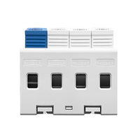 TOMZN Parafoudre triphasé AC SPD 3 P + NPE 20kA 50kA T2 275V/385V 255V Parafoudre de protection basse tension TN-S/TN-C-S