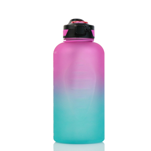 2025 nouvelle tendance sans BPA 64OZ bouteille d'eau en plastique 2.2L grande ouverture chine prix usine 2L bouteille d'eau paille pour l'eau bouillante - Product Image 2