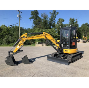 Excavadora de cadenas de 3.5 toneladas de alta calidad 9035E con excelentes características operativas para trabajos en espacios reducidos - Product Image 1