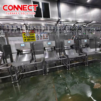 Machine de pesage et de calibrage automatique multi-plateaux contrôlée par PLC pour viande de poulet, œufs, poisson, huîtres, calamars, fruits et légumes