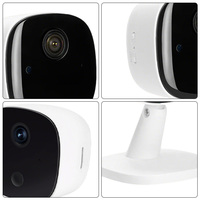 Mini caméra de surveillance pour bébé Wifi portable Sécurité domestique intérieure Caméra vidéo sans fil bidirectionnelle pour la chambre