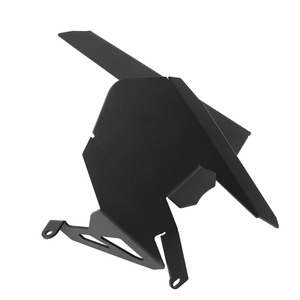 Garde-boue de roue arrière de moto, surface lisse, en alliage d'aluminium noir, remplacement pour <span class=keywords><strong>MT</strong></span>-<span class=keywords><strong>07</strong></span> Moto <span class=keywords><strong>Cage</strong></span> 2015-2017 - Product Image 3