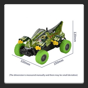 2.4G 1:18 4 Kanal Fernbedienung Hochgeschwindigkeits-Dinosaurierfahrzeug Dinosaurier Gelände-Galloptelauto RC Dinosaurierfahrzeug für Kinder - Product Image 6