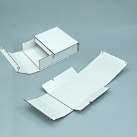 Boîte cadeau haut de gamme écologique en carton plat pleine couleur avec lamination brillante, impression personnalisée