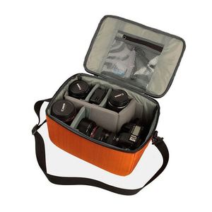 Sac à bandoulière professionnel grande capacité étanche pour appareil photo reflex numérique/DSLR, organisateur d'objectifs, idéal pour les voyages, certifié BSCI - Product Image 4