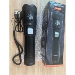 Bo Zhi Meng Flashlight L39 Rechargeable LED IP69 Waterproof High <b>Brightness</b> Outdoor Portable <b>Torch</b> Light - Product Image 1