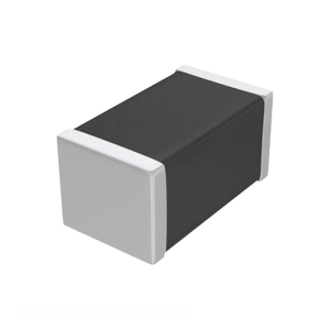 Condensateur céramique MLCC ERB1885C2E180JDX5D à montage en surface, 18 pF, 250 V, C0G/NP0, 0603 (1608 métrique) - Product Image 1