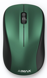 Mous เม้าส์ออปติคอลไร้สาย2.4GHz LED backlit ตัวรับสัญญาณ USB แบบเงียบแบตเตอรี่แบบพกพาสำหรับพีซีแท็บเล็ตแล็ปท็อป - Product Image 6