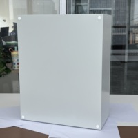 Boîtier de commande électrique mural extérieur personnalisable QHECO IP65 en métal, boîtier métallique, boîte de distribution d'alimentation
