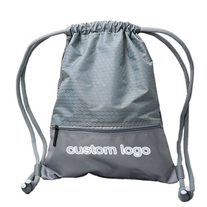 Pull String Backpacks for Gym College Work Traveling Drawstring Bags Durable Waterproof <strong>Sack</strong> Pack Basketball Hiking Backpack - Product Image 4