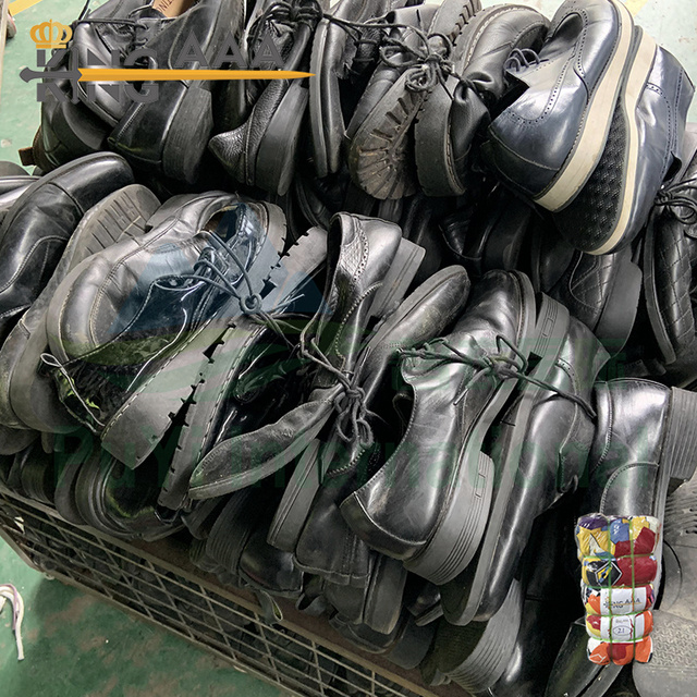 Unisex Leather Shoes 25kg Used Compress Bales Second Hand in Shandong PUYI Outdoor Fashionable