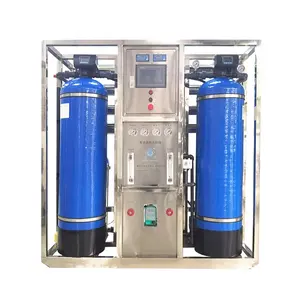 Machine industrielle osmose inverse 500l/h 1500GPD système de purification d'eau pour l'industrie/le commerce exportation vers l'Afrique