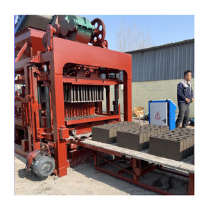 Briques automatiques de Parpping de bloc de béton faisant le prix le plus bas de QTJ4-25C de machine - Product Image 1