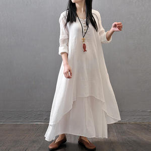 Abiti da Donna Prezzo all'Ingrosso Economici Vestito Casual da Donna Estivo a Maniche Corte per Donna - Product Image 5