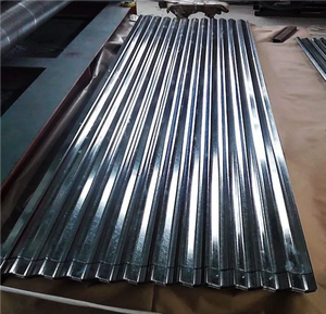 Лист оцинкованный гофрированный стальной BWG 26, 4x8 футов, для кровли - Product Image 5