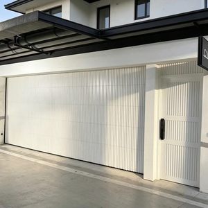 <span class=keywords><strong>Porte</strong></span> <span class=keywords><strong>de</strong></span> <span class=keywords><strong>garage</strong></span> <span class=keywords><strong>motorisée</strong></span> silencieuse en alliage d'aluminium pour usage domestique, <span class=keywords><strong>avec</strong></span> <span class=keywords><strong>porte</strong></span> piétonne intégrée, antivol, pour villa et manoir - Product Image 1