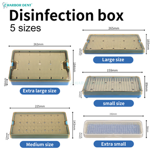 Caja de Desinfección Médica de Fábrica, Bandeja de Esterilización de Silicona para Instrumentos Oftalmológicos y Dentales, 5 Tamaños - Product Image 5