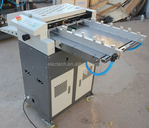 Máquina automática de puntuación de papel, perforadora de hoja de papel, perforadora de papel para cubierta de libro - Product Image 4