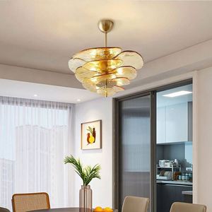 Lustre moderne de <span class=keywords><strong>luxe</strong></span> en verre de Murano style Art Déco, suspension colorée pour hôtel, restaurant, boutique, salon, installation incluse - Product Image 4